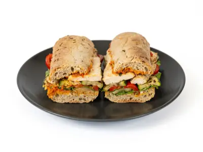 Tofu sandwich Protein Bite delivery