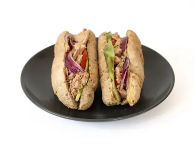 Tuna sandwich Protein Bite delivery