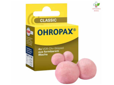 Ohropax čepovi za uši Classic 4 komada Ruža Apoteka delivery