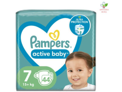 Pampers Active Baby 7 44 pelene Ruža Apoteka delivery