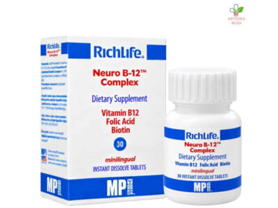 Richlife Neuro B12 30 sublingvalnih tableta Ruža Apoteka delivery